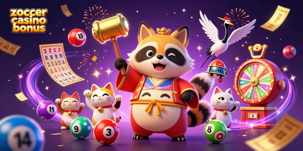 Engage with the zoccer casino bonus scene showcasing colorful characters and vibrant casino elements.