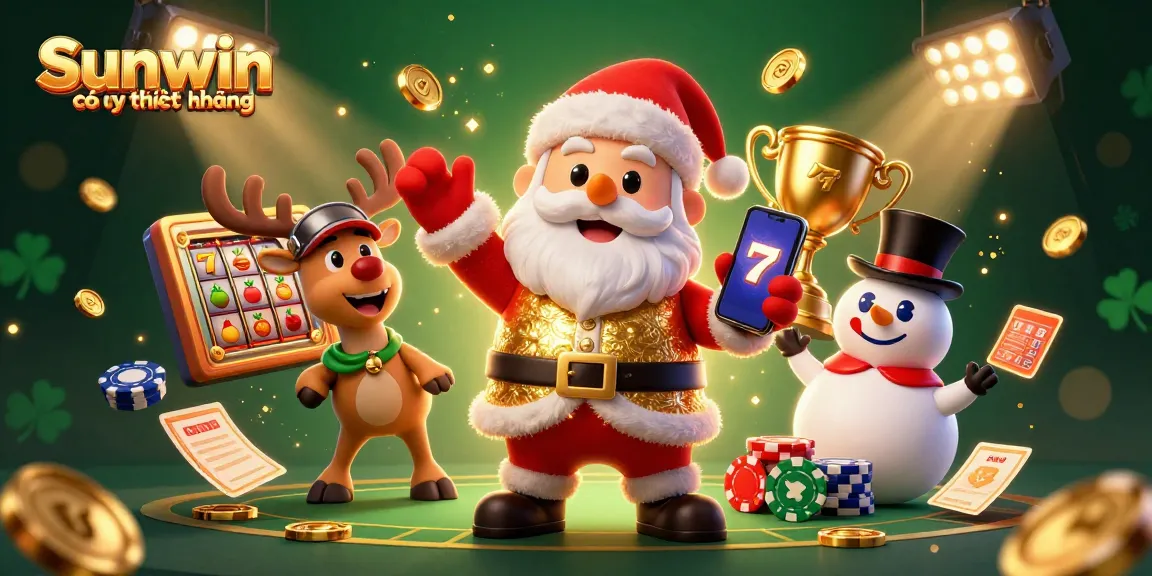 Engage in thrilling gaming experiences with Sunwin có uy tín không as Santa celebrates jackpot wins!