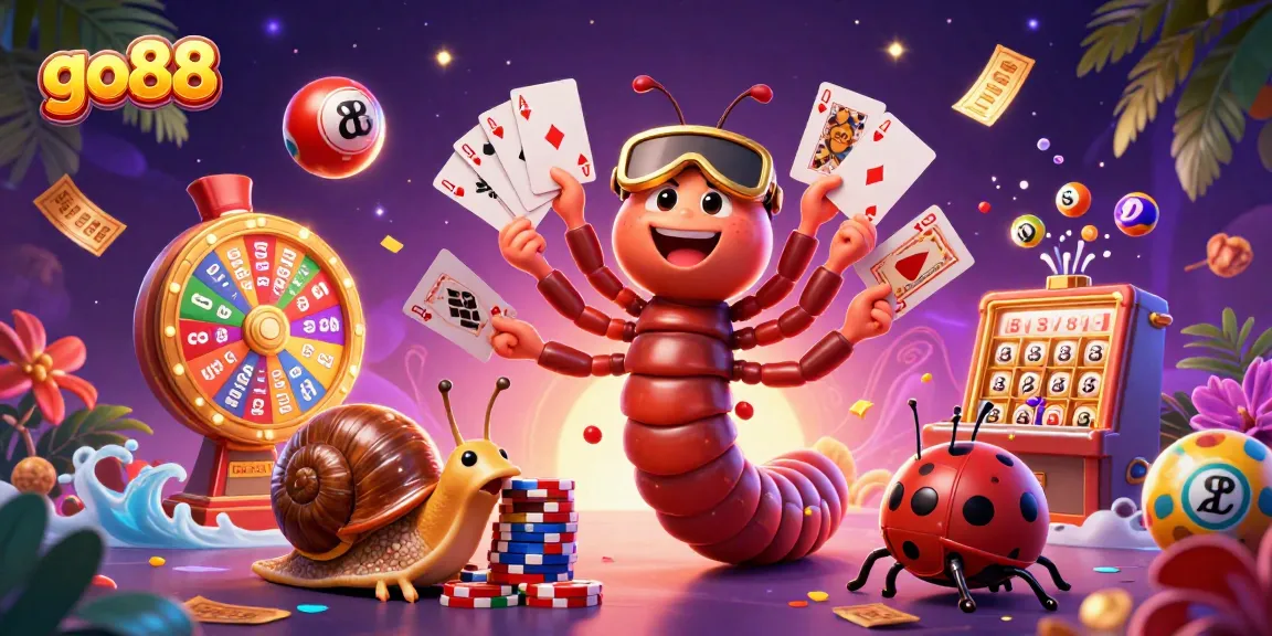 Engage in thrilling gameplay at go88 with vibrant casino elements and dynamic characters.